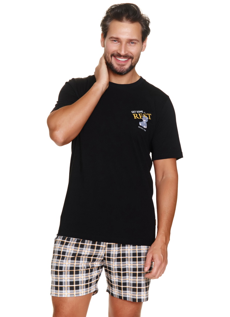 Pijama bărbați DOCTOR NAP PMB.7231 BLACK