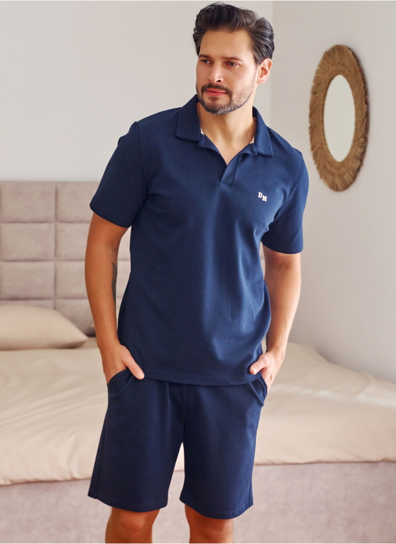 Pijama bărbați DOCTOR NAP PMB.7216 NAVY