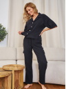 Pijama dama DOCTOR NAP PM.7236 BLACK