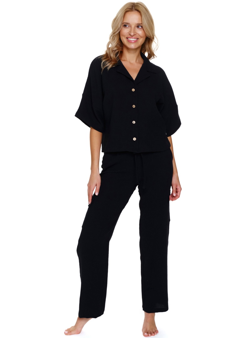 Női pizsama DOCTOR NAP PM.7236 BLACK
