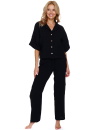 Dámské pyžamo DOCTOR NAP PM.7236 BLACK