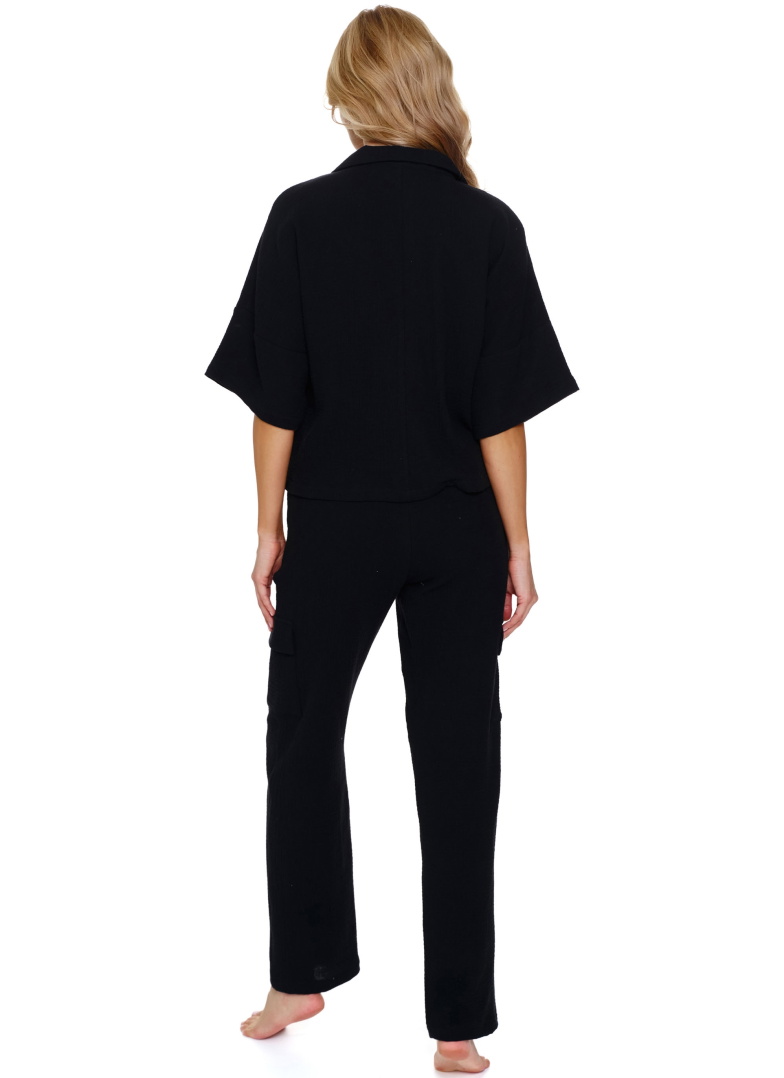 Dámské pyžamo DOCTOR NAP PM.7236 BLACK