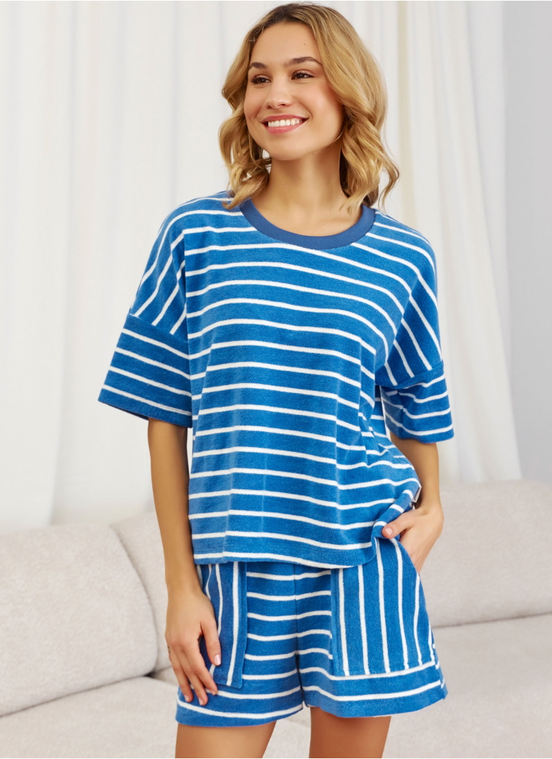 Pijama dama DOCTOR NAP PM.7226 BLUE