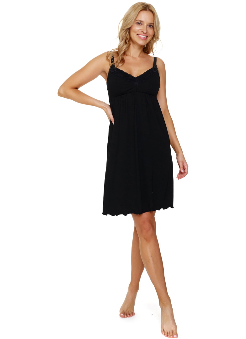 Cămașă de noapte DOCTOR NAP TCB.7248 BLACK