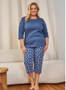Pijama dama DOCTOR NAP PB.7264 DEEP BLUE