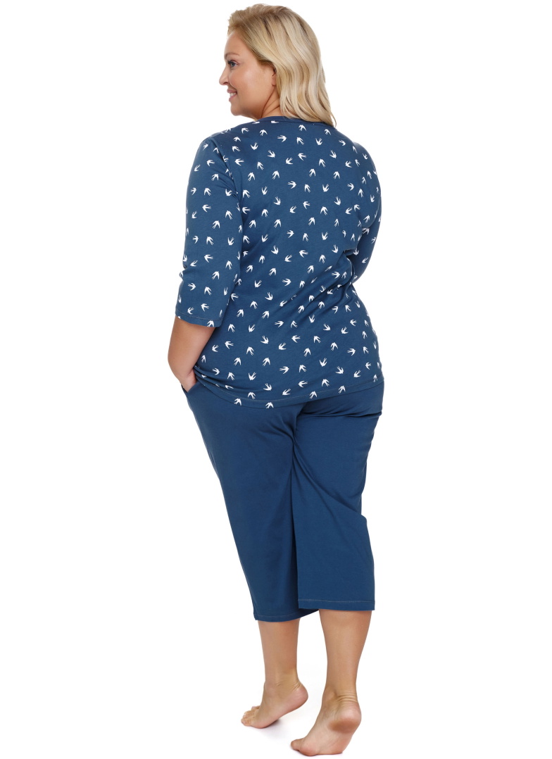 Pijama dama DOCTOR NAP PB.7265 DEEP BLUE