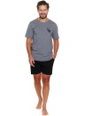 Pijama bărbați DOCTOR NAP PMB.7235 DARK GREY