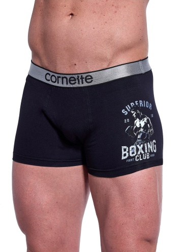 Férfi boxeralsó CORNETTE TATTOO 280/240 BOXING fekete