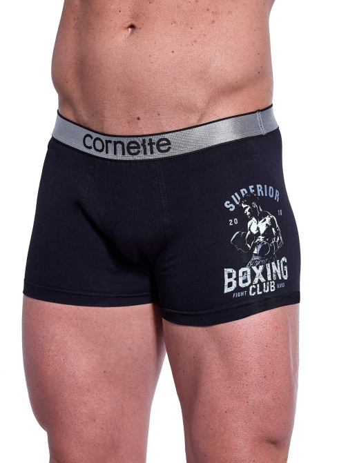 Boxeri bărbați CORNETTE TATTOO 280/240 BOXING negru