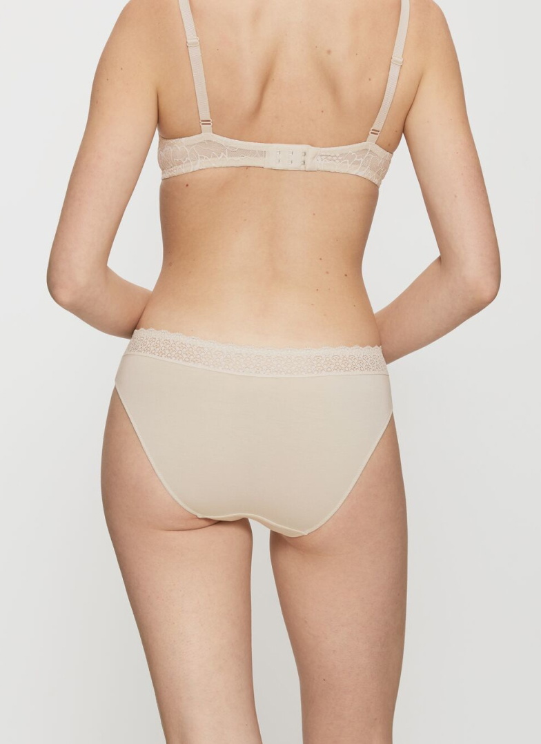 Dámské kalhotky TRIUMPH FEEL OF MODAL TAI CREAMY DREAM