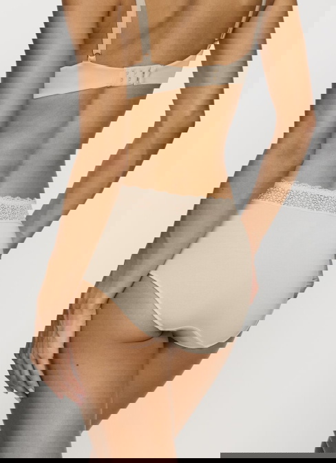Női bugyi TRIUMPH FEEL OF MODAL MIDI CREAMY DREAM