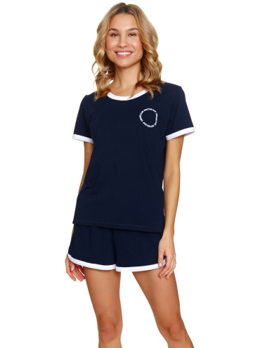 Pijama dama DOCTOR NAP PM.7217 NAVY BLUE