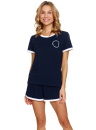 Pijama dama DOCTOR NAP PM.7217 NAVY BLUE