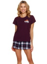 Pijama dama DOCTOR NAP PM.7200 burgundy