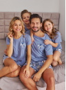 Set pijamale pentru familie DOCTOR NAP 7206-7207-7208 SHEEP