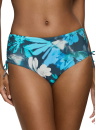 Spodní díl plavek TRIUMPH SUMMER FLEUR MAXI TURQUOISE - DARK COMBINATION