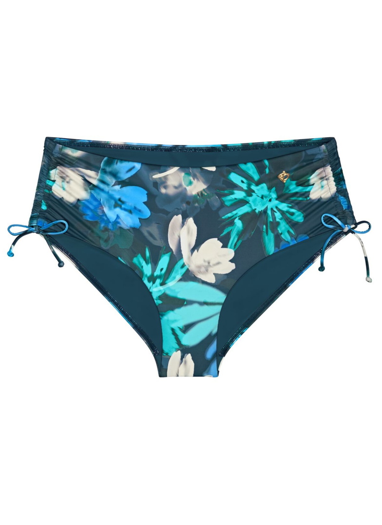 Spodní díl plavek TRIUMPH SUMMER FLEUR MAXI TURQUOISE - DARK COMBINATION