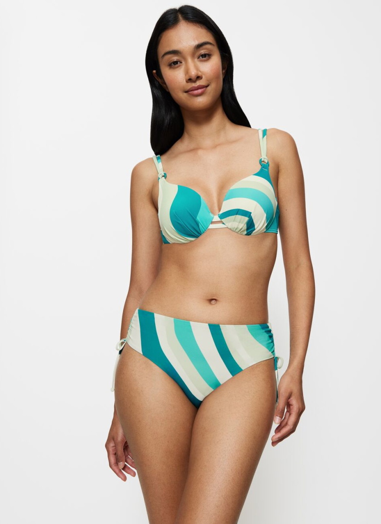 Fürdőruha alsó TRIUMPH SUMMER MIX & MATCH MIDI 02 PT BLUE - LIGHT COMBINATION