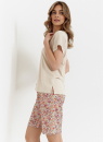 Pijama dama CANA 456 bej deschis