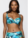 Top costum de baie TRIUMPH SUMMER FLEUR WP 01 TURQUOISE - DARK COMBINATION