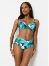 Top costum de baie TRIUMPH SUMMER FLEUR WP 01 TURQUOISE - DARK COMBINATION