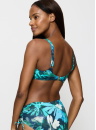 Top costum de baie TRIUMPH SUMMER FLEUR WP 01 TURQUOISE - DARK COMBINATION