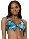 Top costum de baie TRIUMPH SUMMER FLEUR W TURQUOISE - DARK COMBINATION