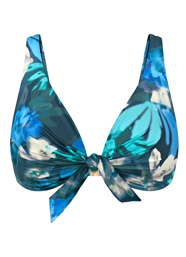 Top costum de baie TRIUMPH SUMMER FLEUR W TURQUOISE - DARK COMBINATION