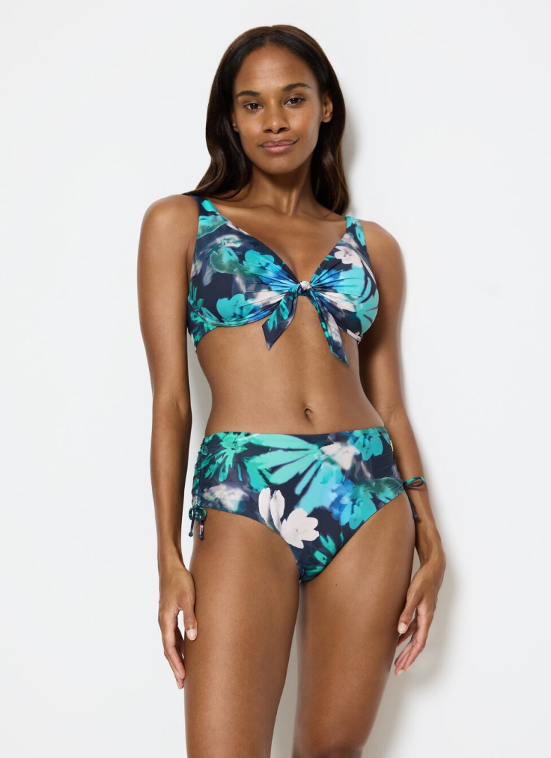 Top costum de baie TRIUMPH SUMMER FLEUR W TURQUOISE - DARK COMBINATION