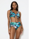 Top costum de baie TRIUMPH SUMMER FLEUR W TURQUOISE - DARK COMBINATION