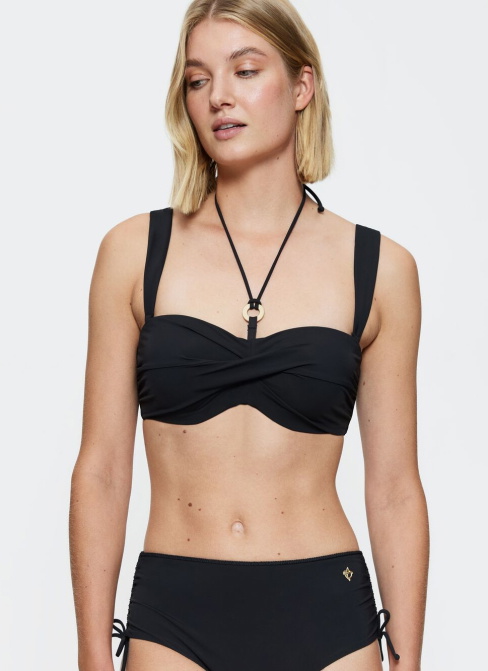 Top costum de baie TRIUMPH SUMMER TWIST DP BLACK