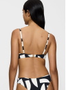 Fürdőruha felső TRIUMPH SUMMER ALLURE P 01 WHITE - DARK COMBINATION