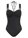 Costum de baie dintr-o singură piesă TRIUMPH SUMMER TWIST OPD BLACK