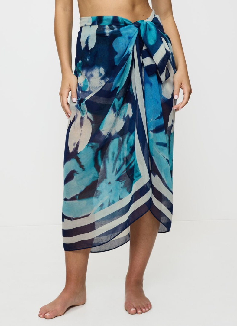 Pareo Triumph Beach MyWear TURQUOISE - DARK COMBINATION