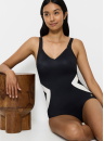 Jednodílné plavky TRIUMPH SUMMER ALLURE OP WHITE - DARK COMBINATION