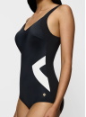 Costum de baie dintr-o singură piesă TRIUMPH SUMMER ALLURE OP WHITE - DARK COMBINATION