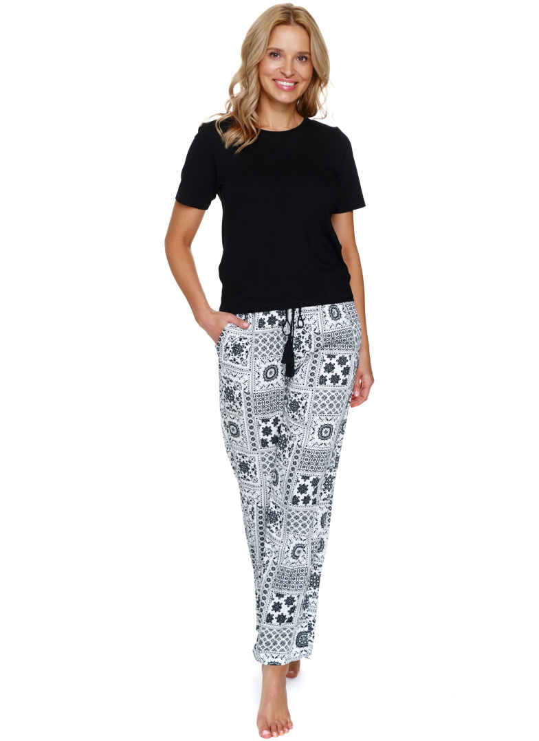 Komplet piżama i szlafrok Doctor Nap 7255-7258 BANDANA