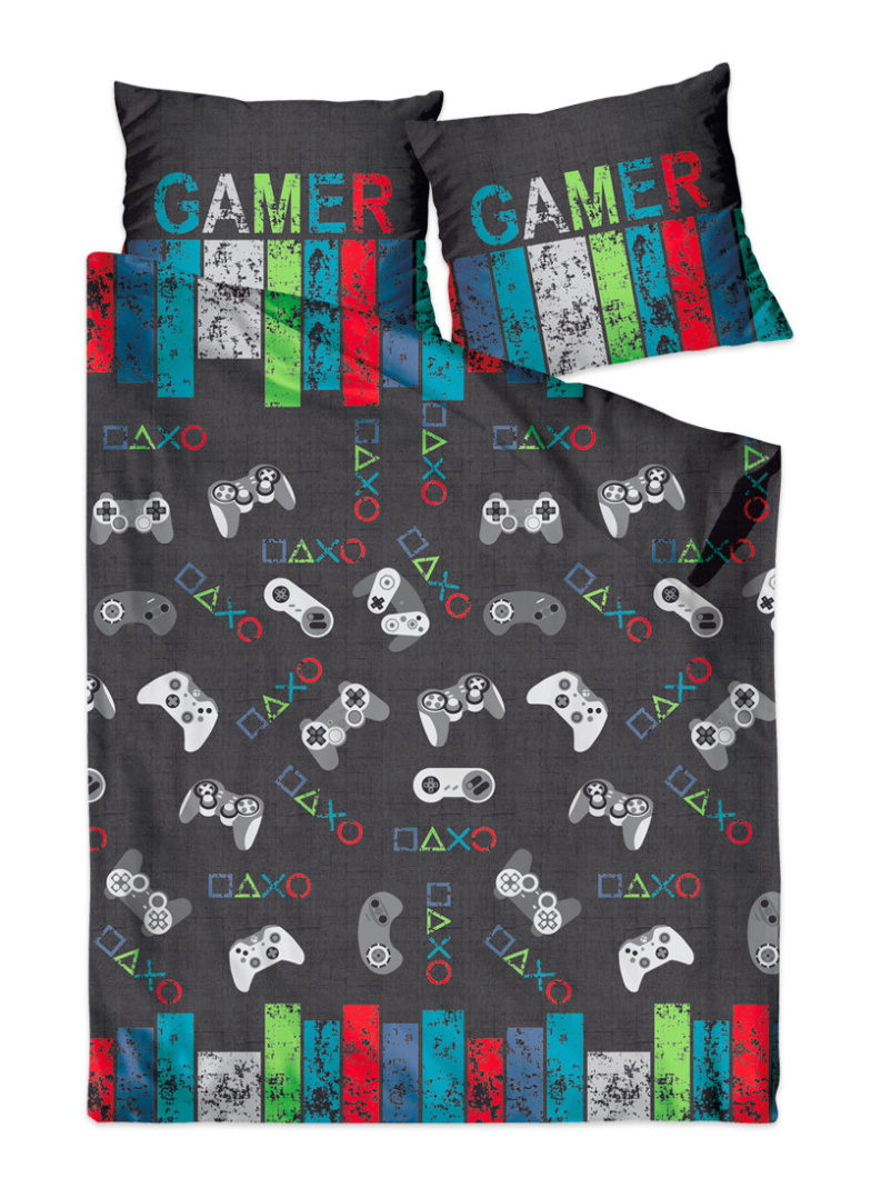 Lenjerie de pat din bumbac GRENO PREMIUM GAMER