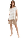 Pijama dama CANA 452 ecru-cappuccino