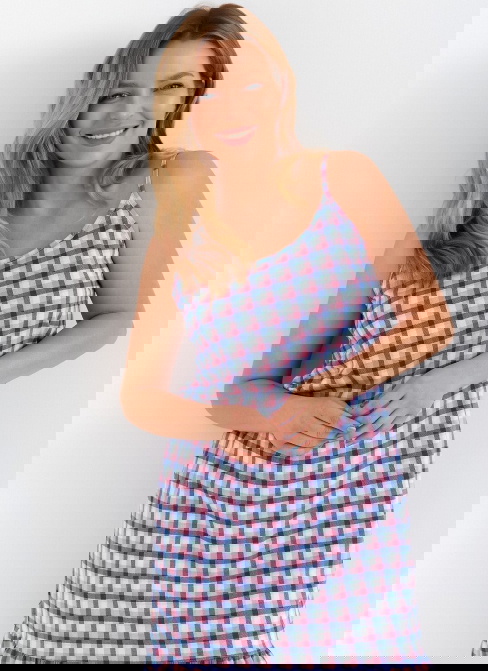 Noční košile TARO LAYLA 3424 růžová