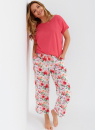 Pijama dama TARO ARIA 3427 coral