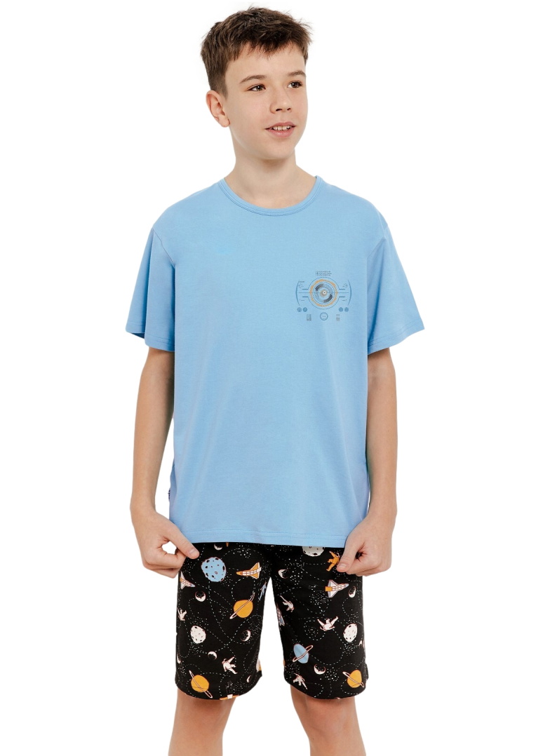 Pijama băieți TARO SPENCER 3403 albastru