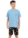 Pijama băieți TARO SPENCER 3403 albastru