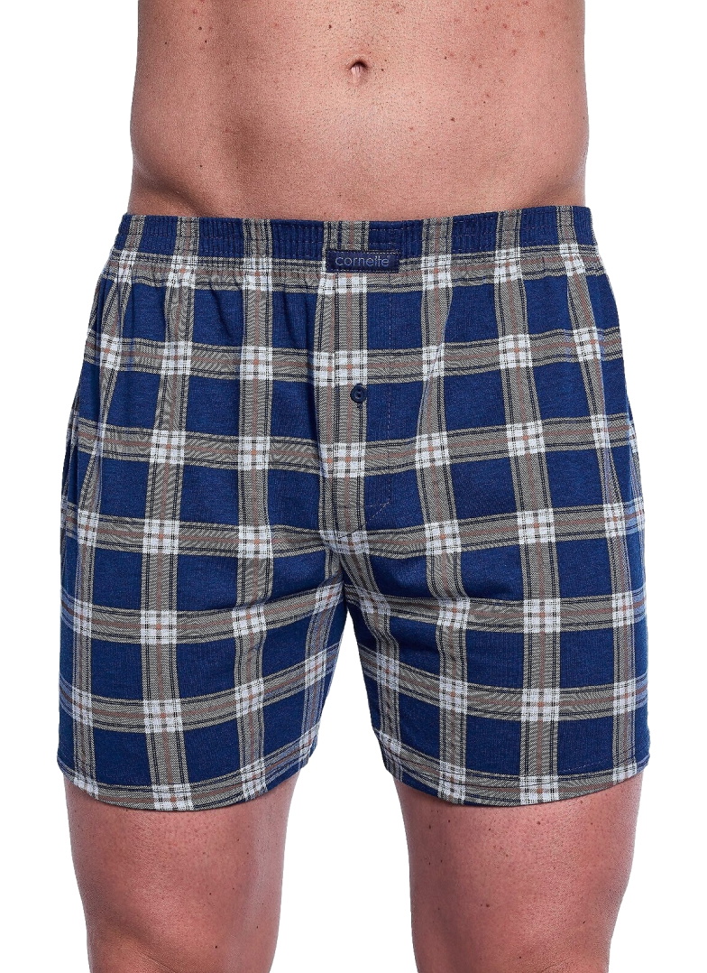 Pánské boxerky CORNETTE COMFORT 002/305 tmavě modrá