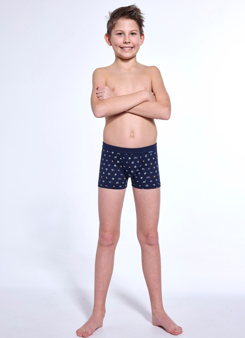 Fiú boxeralsó CORNETTE 700/149 SPORTING tengerészkék