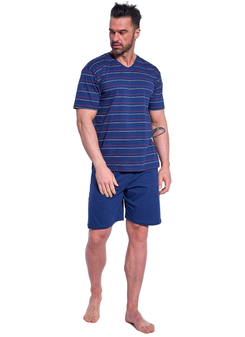 Pijama bărbați CORNETTE 330/48 albastru închis