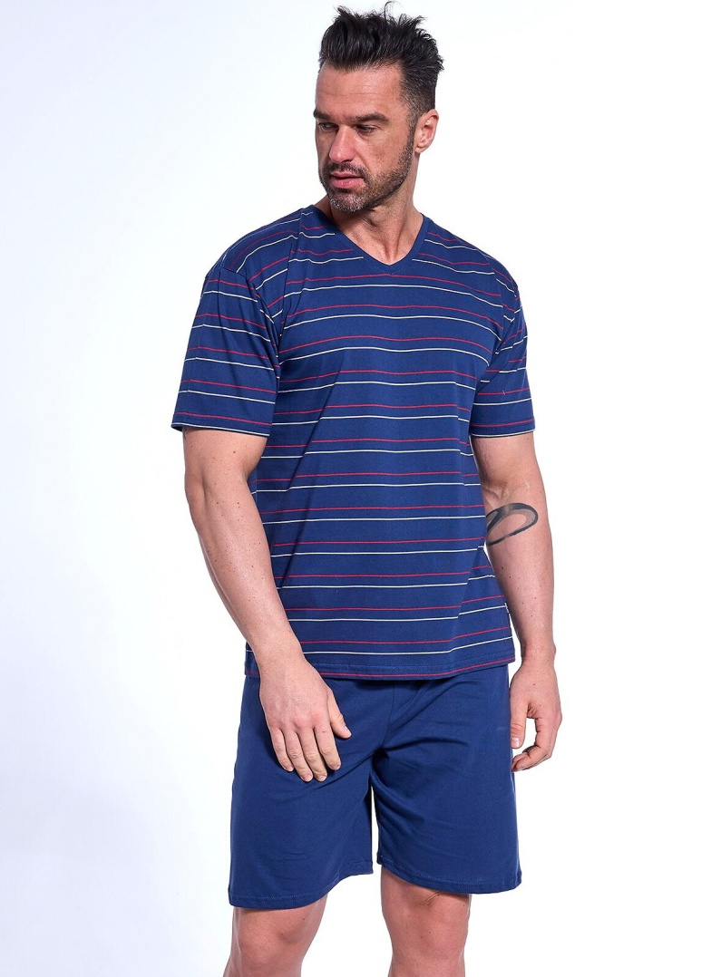 Pijama bărbați CORNETTE 330/48 albastru închis