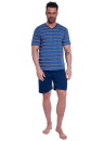 Pijama bărbați CORNETTE VARIOUS 330/47 albastru închis