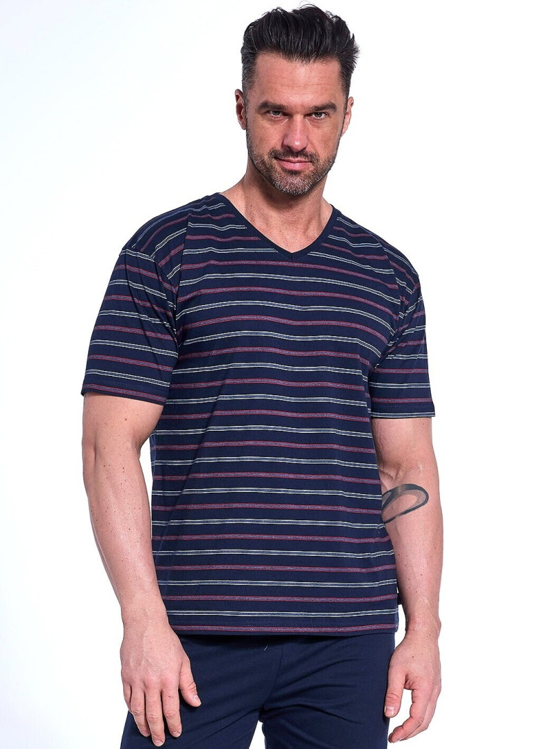 Pijama bărbați CORNETTE 330/49 albastru închis