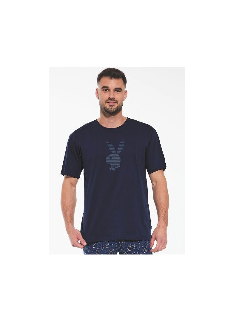 Férfi pizsama CORNETTE 326/190 RABBIT tengerészkék
